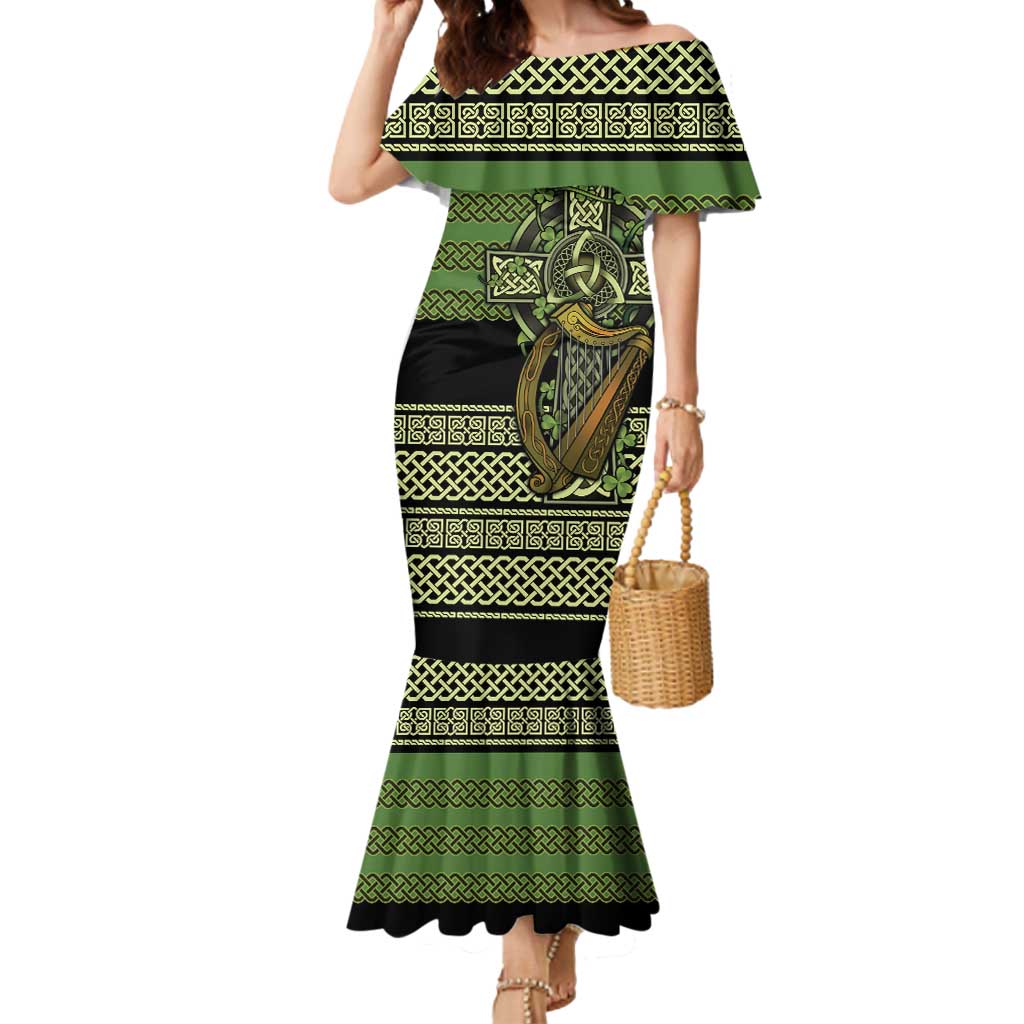 Ireland Celtic Knot Mermaid Dress Celtic Nation Heritage Pride - Wonder Print Shop