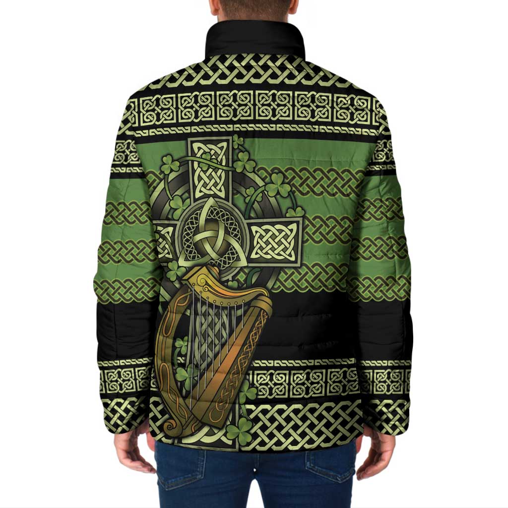 Ireland Celtic Knot Padded Jacket Celtic Nation Heritage Pride - Wonder Print Shop