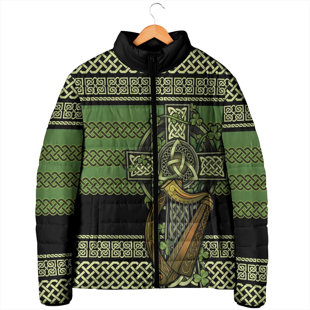 Ireland Celtic Knot Padded Jacket Celtic Nation Heritage Pride - Wonder Print Shop