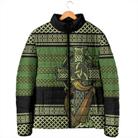 Ireland Celtic Knot Padded Jacket Celtic Nation Heritage Pride - Wonder Print Shop