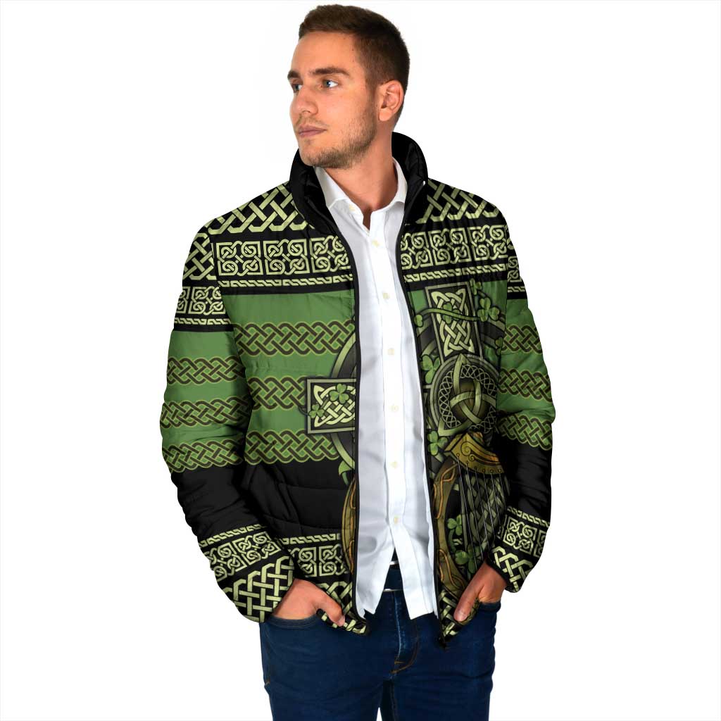 Ireland Celtic Knot Padded Jacket Celtic Nation Heritage Pride - Wonder Print Shop
