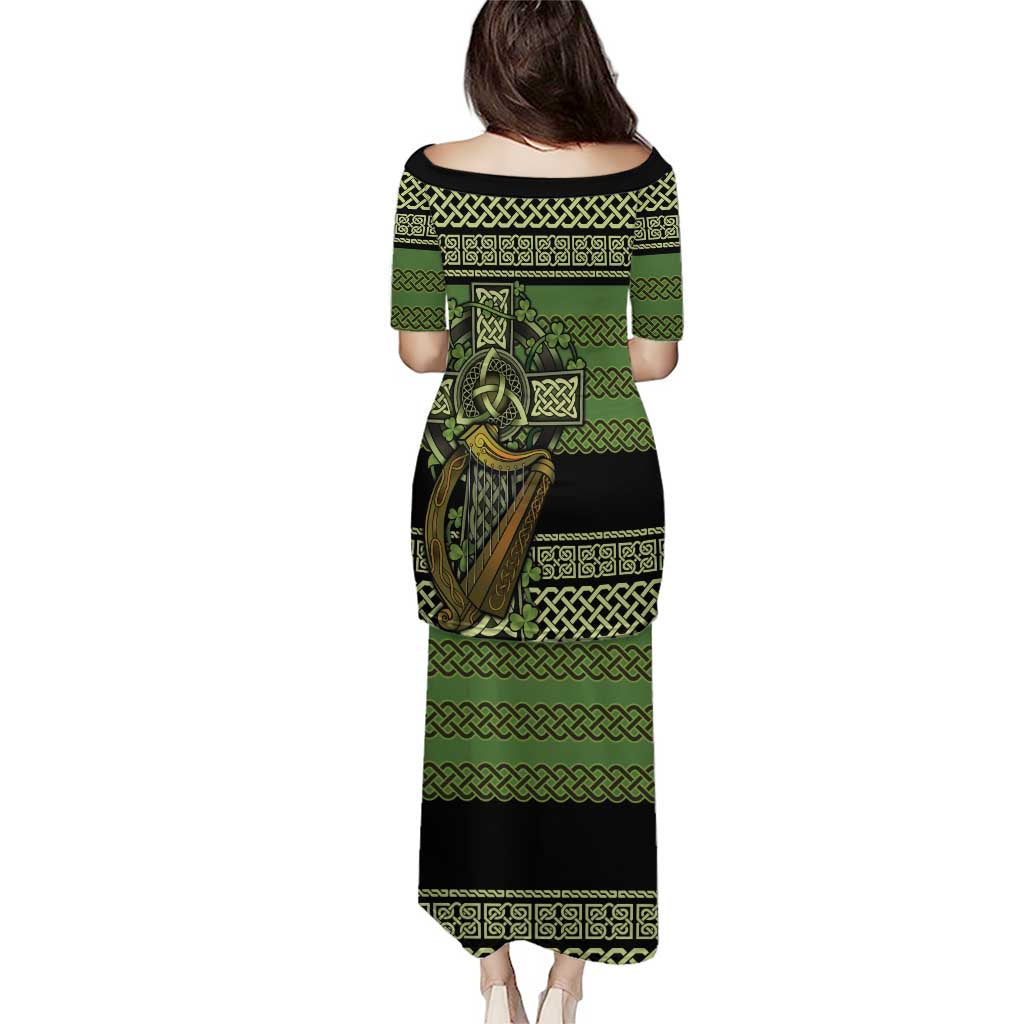 Ireland Celtic Knot Puletasi Celtic Nation Heritage Pride - Wonder Print Shop