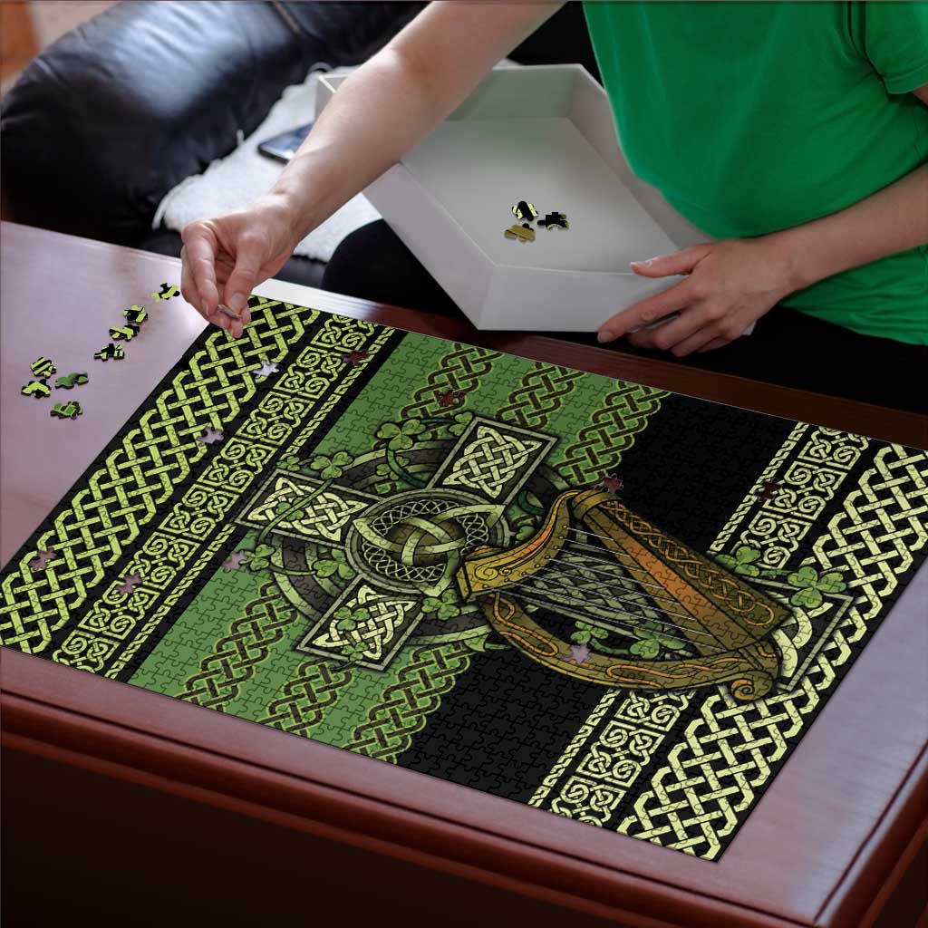 Ireland Celtic Knot Puzzle Celtic Nation Heritage Pride - Wonder Print Shop