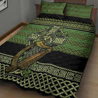 Ireland Celtic Knot Quilt Bed Set Celtic Nation Heritage Pride - Wonder Print Shop