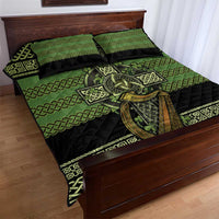 Ireland Celtic Knot Quilt Bed Set Celtic Nation Heritage Pride - Wonder Print Shop
