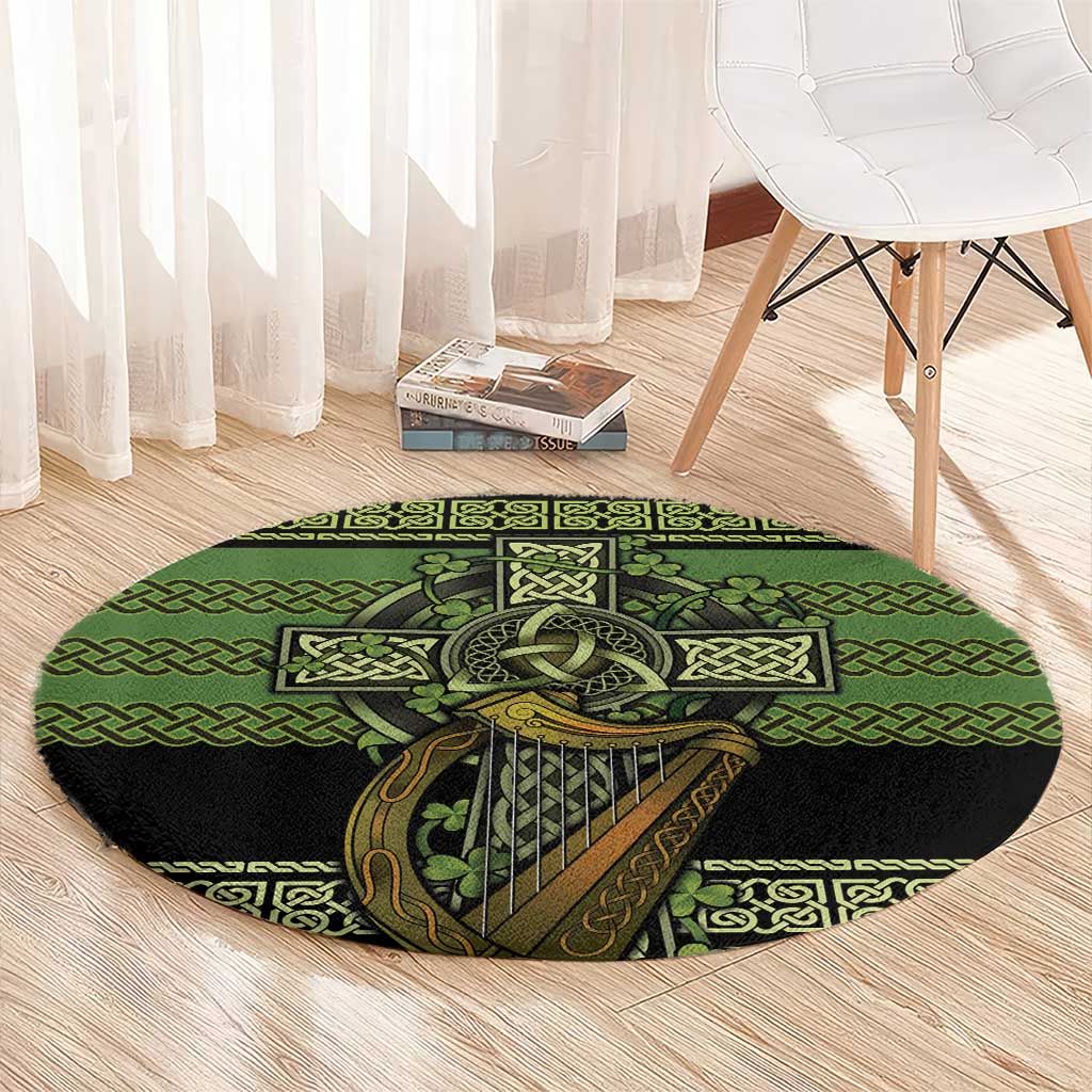 Ireland Celtic Knot Round Carpet Celtic Nation Heritage Pride - Wonder Print Shop