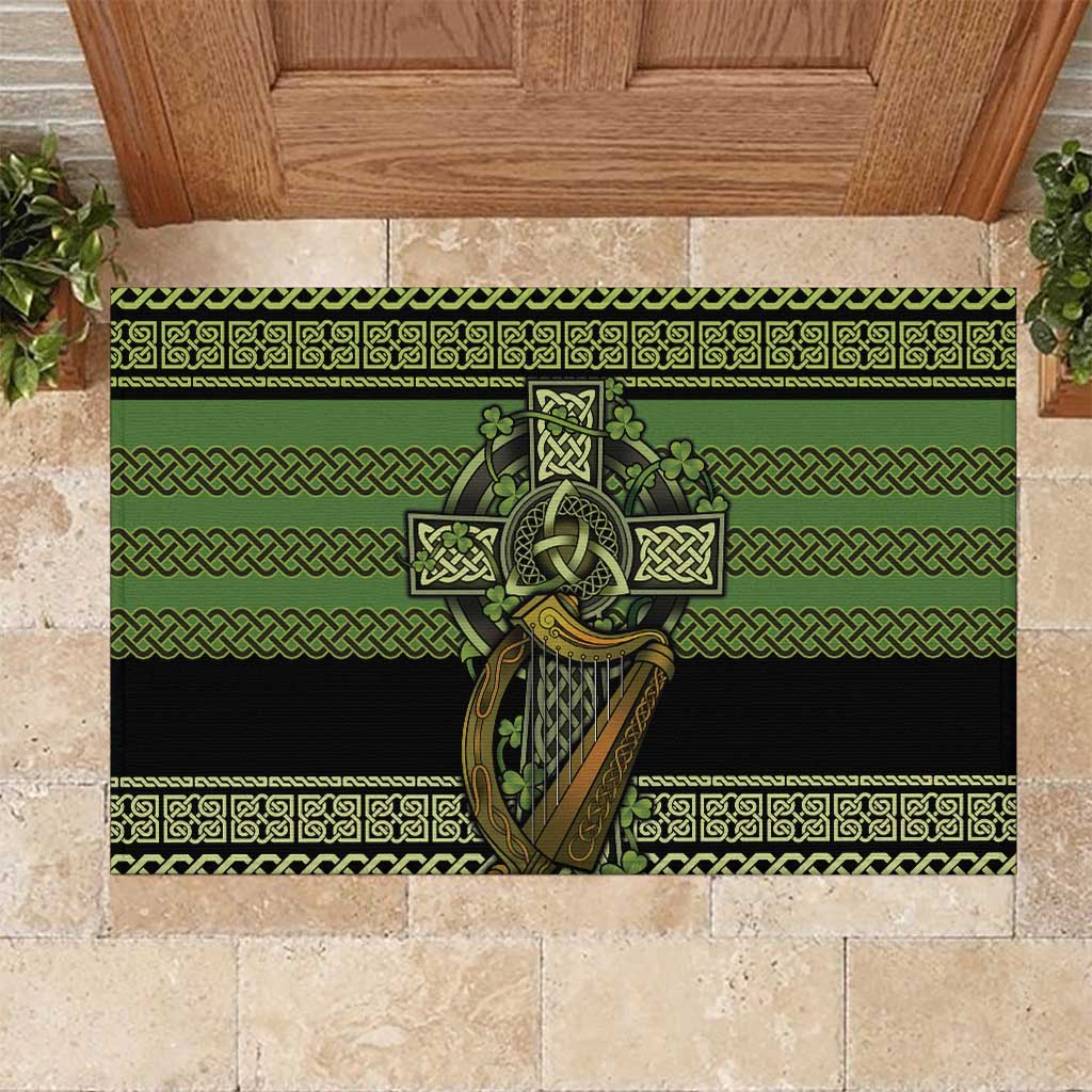 Ireland Celtic Knot Rubber Doormat Celtic Nation Heritage Pride - Wonder Print Shop