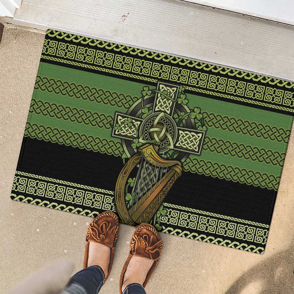 Ireland Celtic Knot Rubber Doormat Celtic Nation Heritage Pride - Wonder Print Shop