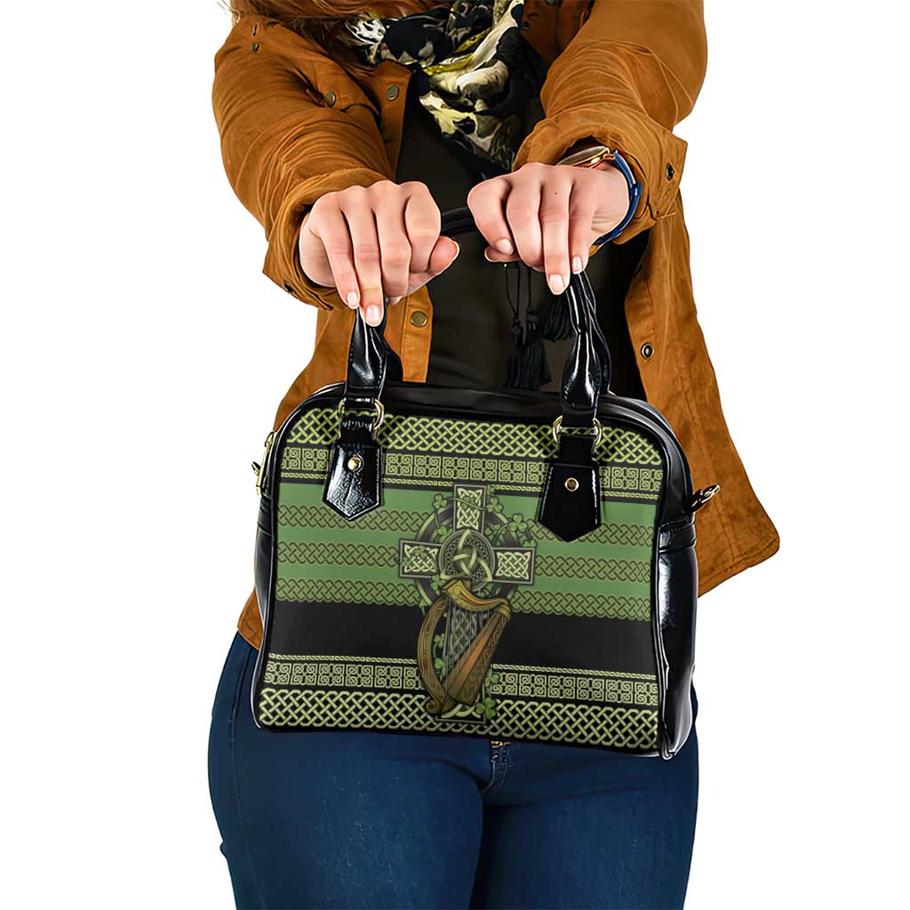 Ireland Celtic Knot Shoulder Handbag Celtic Nation Heritage Pride - Wonder Print Shop