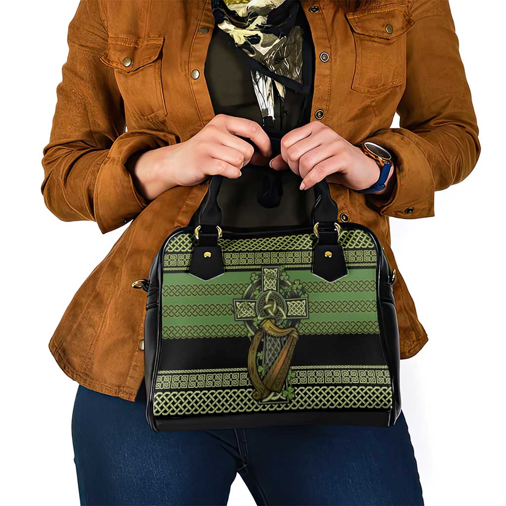 Ireland Celtic Knot Shoulder Handbag Celtic Nation Heritage Pride - Wonder Print Shop