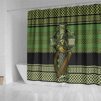 Ireland Celtic Knot Shower Curtain Celtic Nation Heritage Pride - Wonder Print Shop
