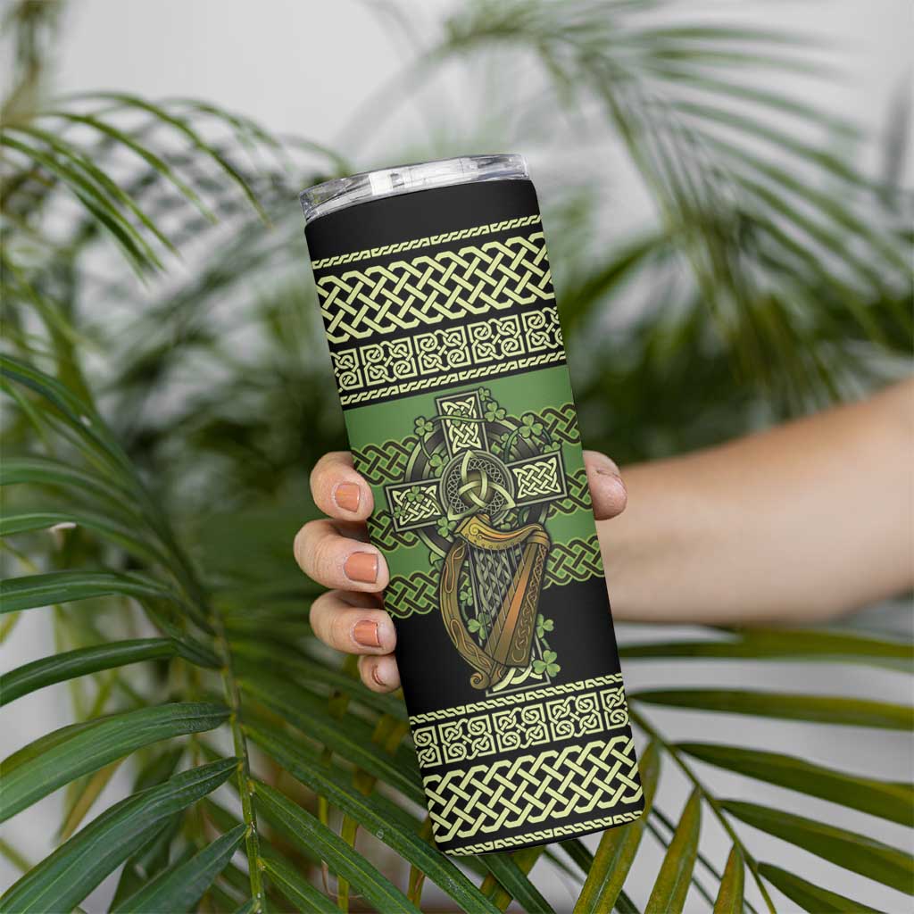 Ireland Celtic Knot Skinny Tumbler Celtic Nation Heritage Pride - Wonder Print Shop