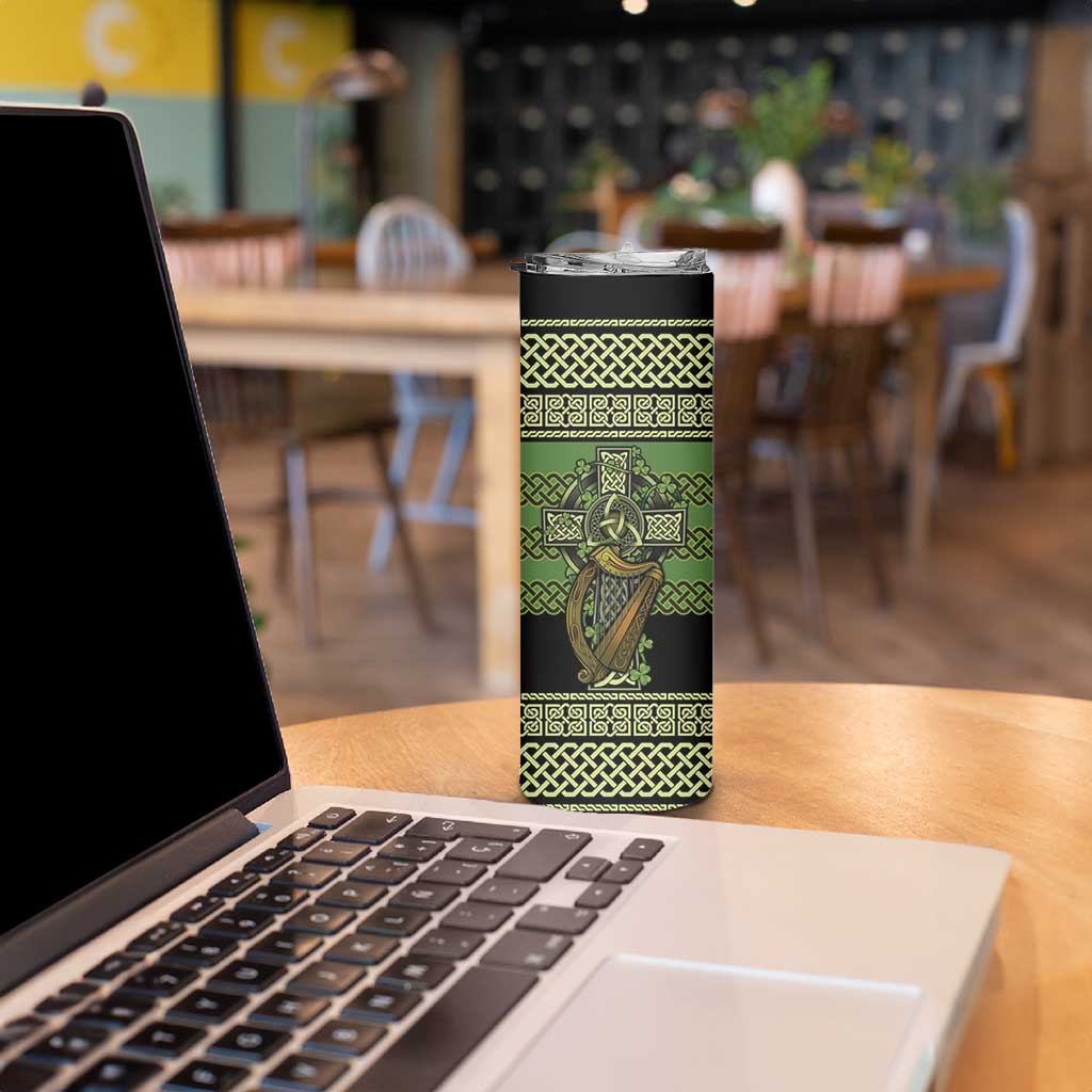 Ireland Celtic Knot Skinny Tumbler Celtic Nation Heritage Pride - Wonder Print Shop