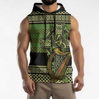 Ireland Celtic Knot Sleeveless Hoodie Celtic Nation Heritage Pride - Wonder Print Shop