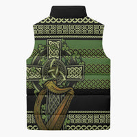 Ireland Celtic Knot Sleeveless Puffer Jacket Celtic Nation Heritage Pride - Wonder Print Shop