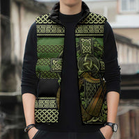 Ireland Celtic Knot Sleeveless Puffer Jacket Celtic Nation Heritage Pride - Wonder Print Shop