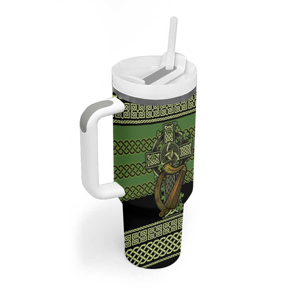 Ireland Celtic Knot Tumbler With Handle Celtic Nation Heritage Pride - Wonder Print Shop