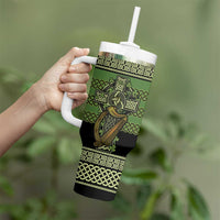Ireland Celtic Knot Tumbler With Handle Celtic Nation Heritage Pride - Wonder Print Shop