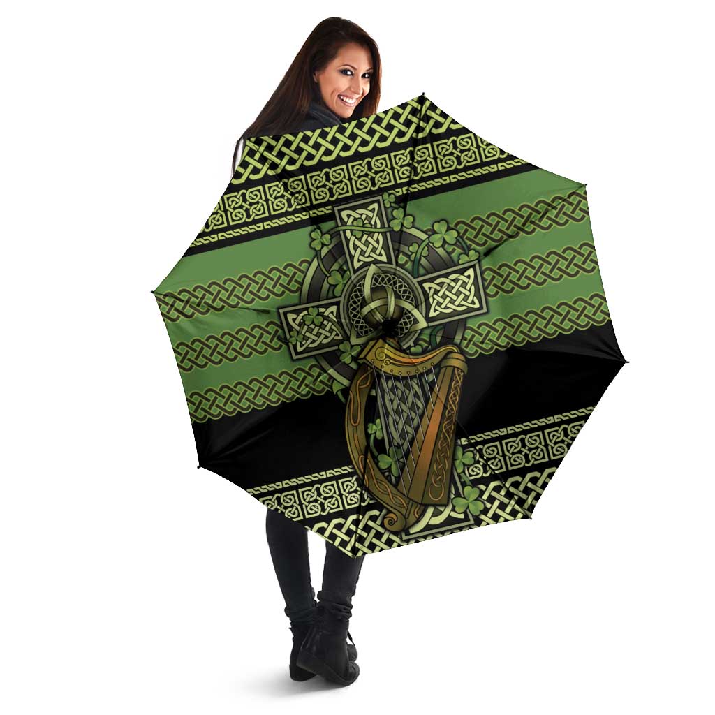 Ireland Celtic Knot Umbrella Celtic Nation Heritage Pride - Wonder Print Shop