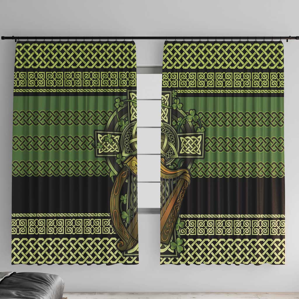 Ireland Celtic Knot Window Curtain Celtic Nation Heritage Pride - Wonder Print Shop