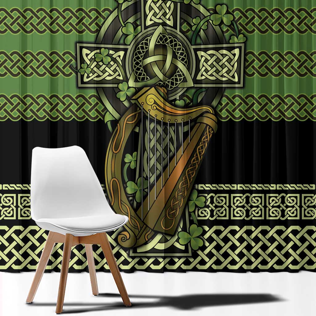 Ireland Celtic Knot Window Curtain Celtic Nation Heritage Pride - Wonder Print Shop