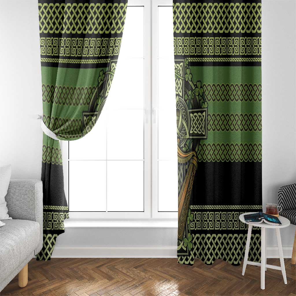 Ireland Celtic Knot Window Curtain Celtic Nation Heritage Pride - Wonder Print Shop