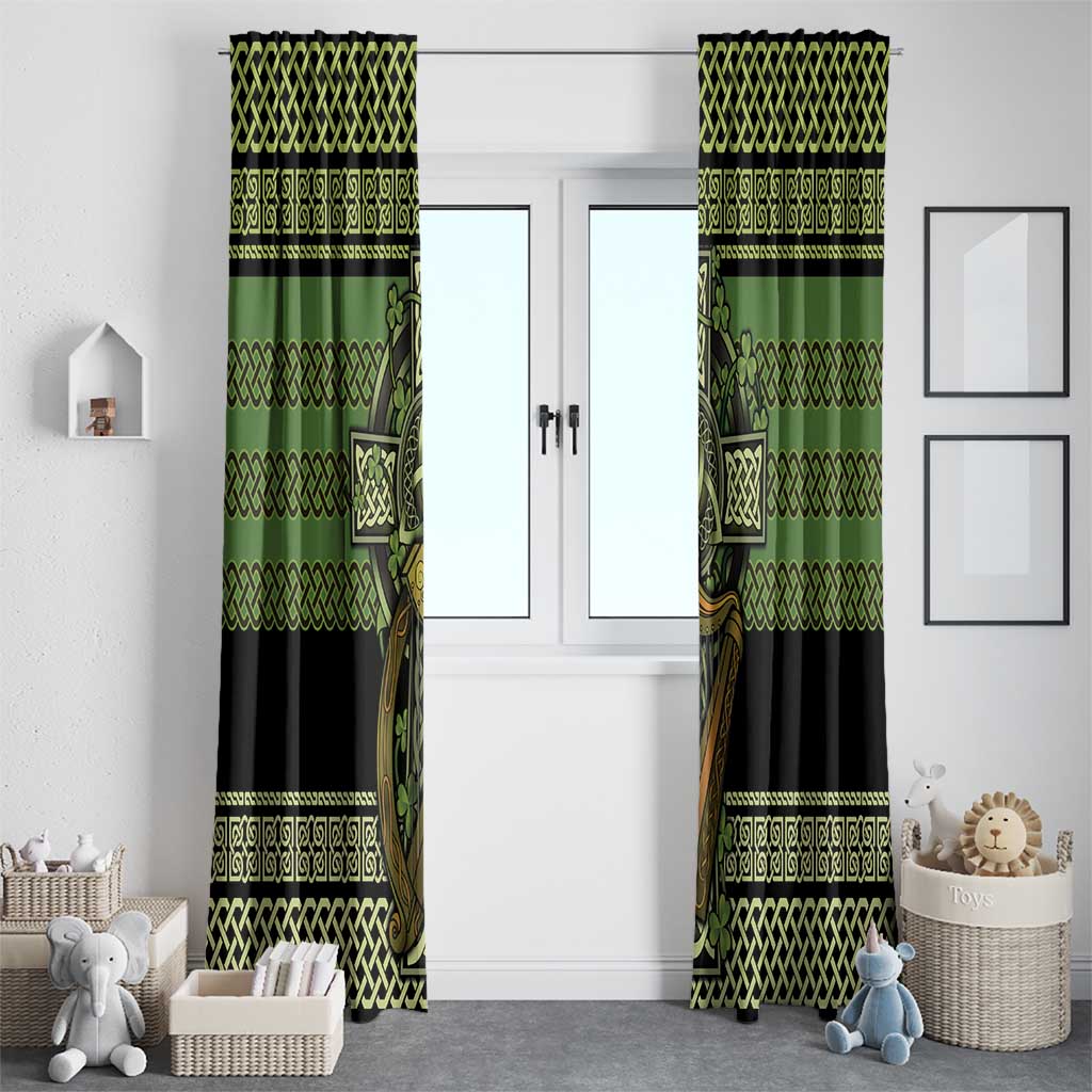 Ireland Celtic Knot Window Curtain Celtic Nation Heritage Pride - Wonder Print Shop