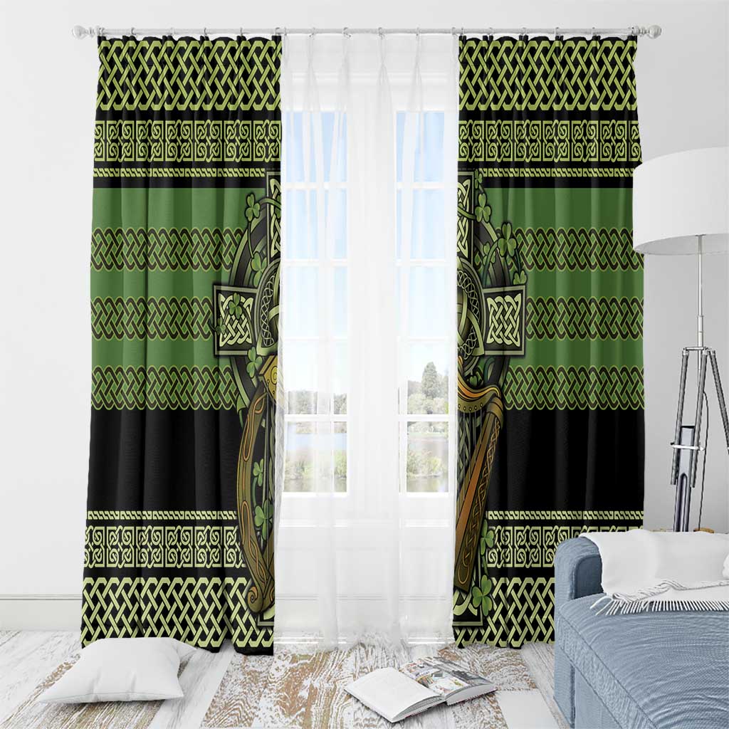 Ireland Celtic Knot Window Curtain Celtic Nation Heritage Pride - Wonder Print Shop