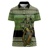 Ireland Celtic Knot Women Polo Shirt Celtic Nation Heritage Pride - Wonder Print Shop