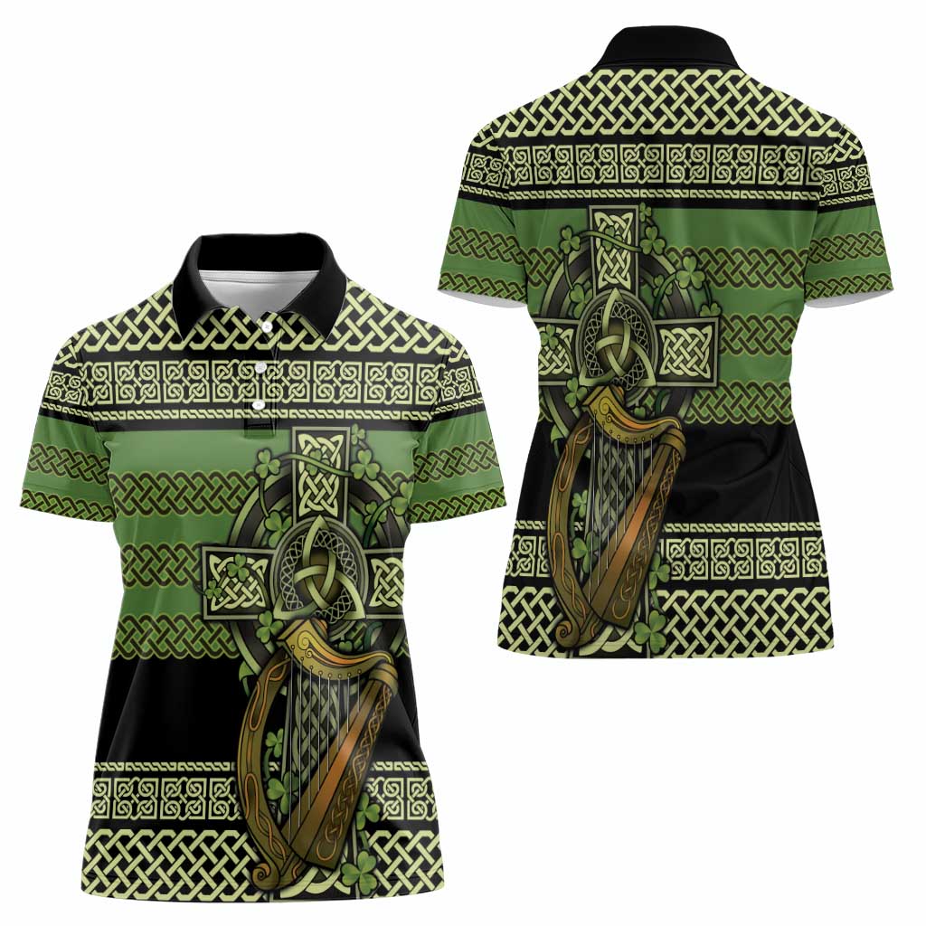 Ireland Celtic Knot Women Polo Shirt Celtic Nation Heritage Pride - Wonder Print Shop