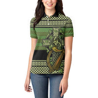 Ireland Celtic Knot Women Polo Shirt Celtic Nation Heritage Pride - Wonder Print Shop