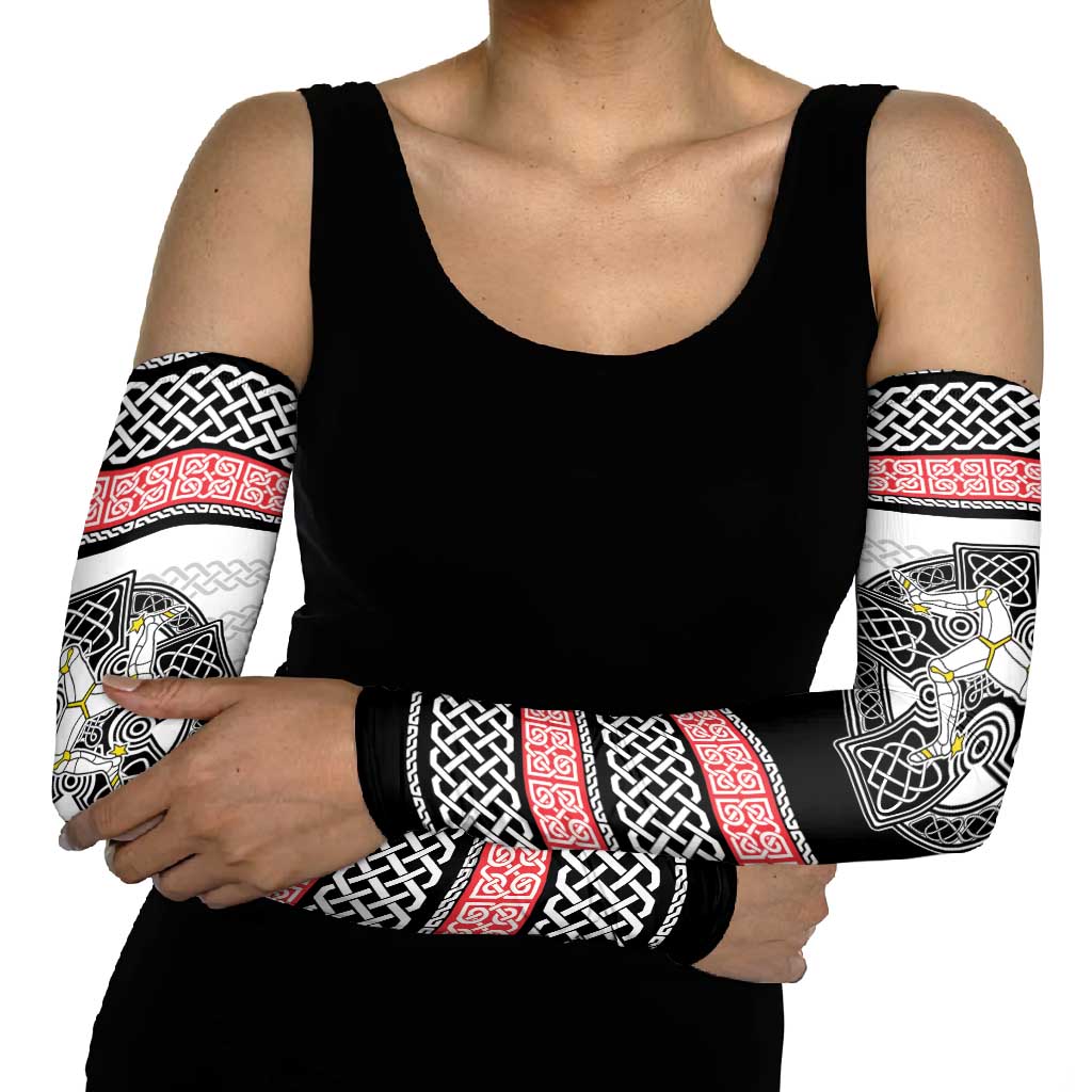 Isle of Man Celtic Knot Arm Sleeves Celtic Nation Heritage Pride - Wonder Print Shop