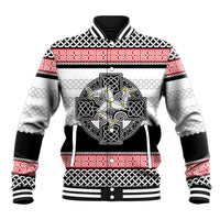 Isle of Man Celtic Knot Baseball Jacket Celtic Nation Heritage Pride - Wonder Print Shop