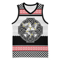 Isle of Man Celtic Knot Basketball Jersey Celtic Nation Heritage Pride - Wonder Print Shop