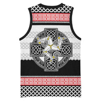 Isle of Man Celtic Knot Basketball Jersey Celtic Nation Heritage Pride - Wonder Print Shop