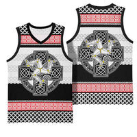 Isle of Man Celtic Knot Basketball Jersey Celtic Nation Heritage Pride - Wonder Print Shop