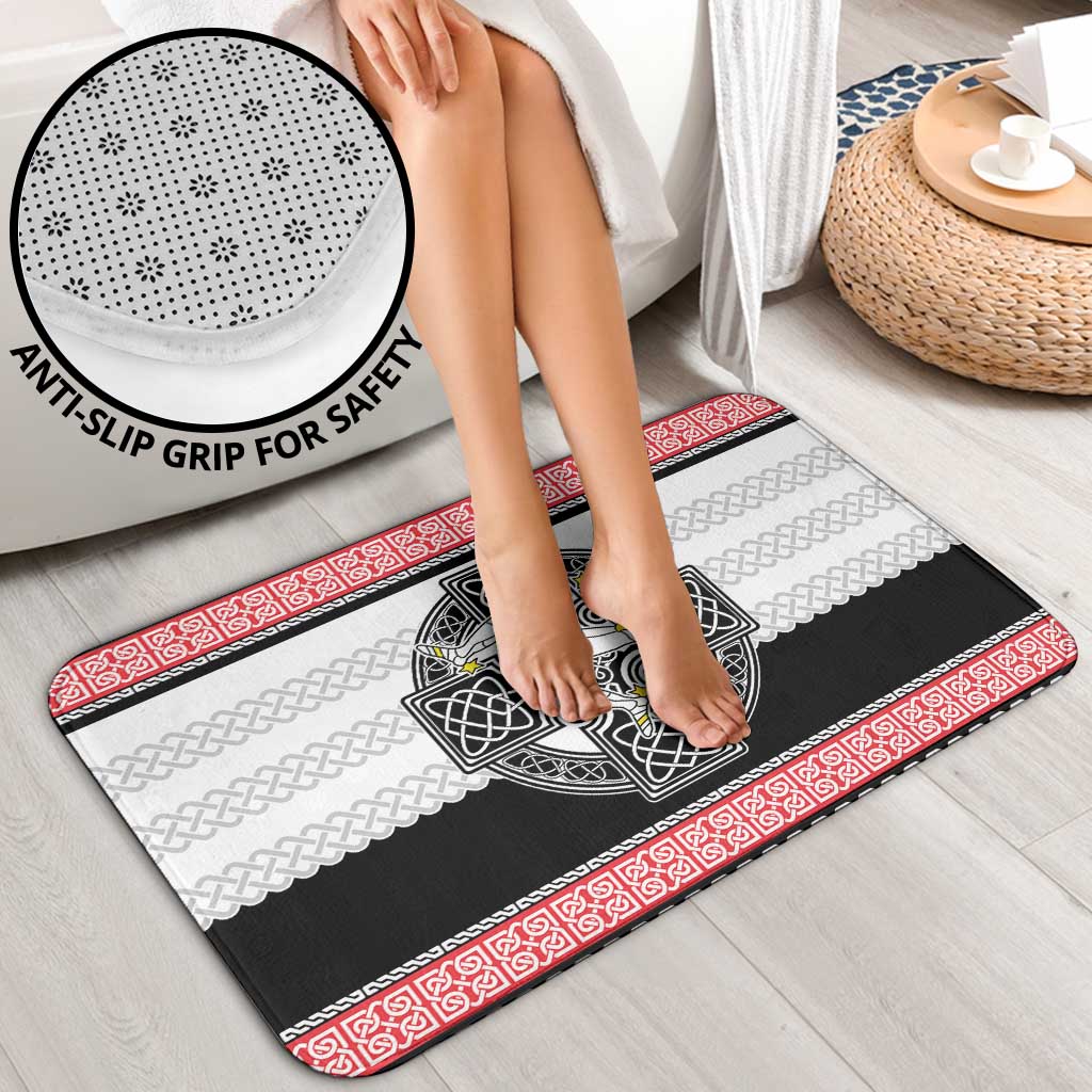 Isle of Man Celtic Knot Bathroom Set Celtic Nation Heritage Pride - Wonder Print Shop