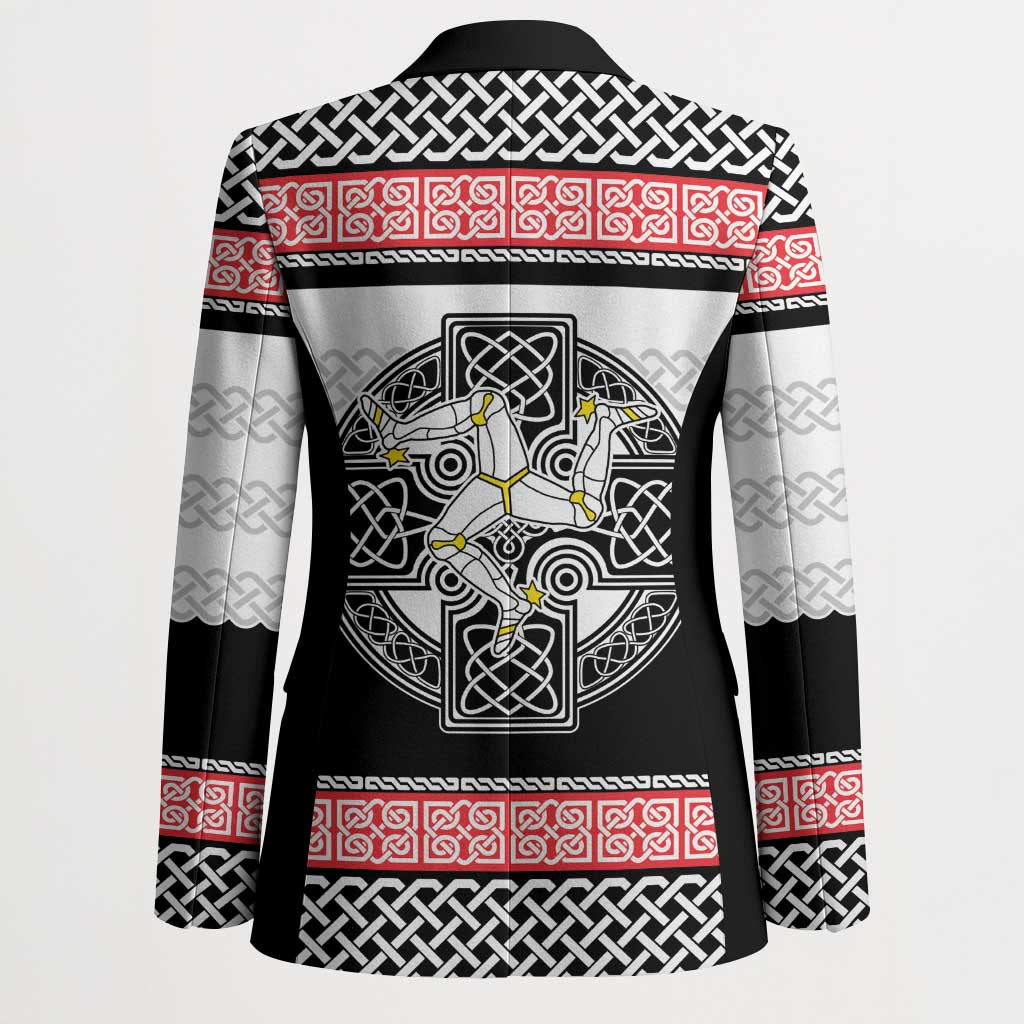 Isle of Man Celtic Knot Blazer Celtic Nation Heritage Pride - Wonder Print Shop