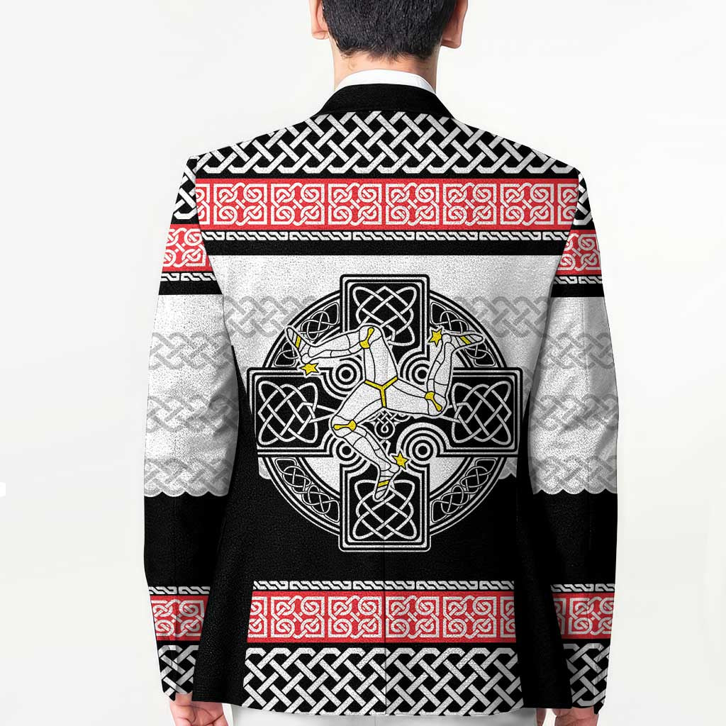 Isle of Man Celtic Knot Blazer Celtic Nation Heritage Pride - Wonder Print Shop