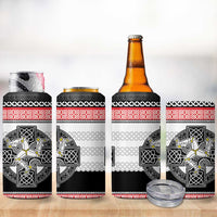 Isle of Man Celtic Knot 4 in 1 Can Cooler Tumbler Celtic Nation Heritage Pride - Wonder Print Shop