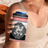Isle of Man Celtic Knot 4 in 1 Can Cooler Tumbler Celtic Nation Heritage Pride - Wonder Print Shop