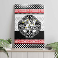 Isle of Man Celtic Knot Canvas Wall Art Celtic Nation Heritage Pride - Wonder Print Shop