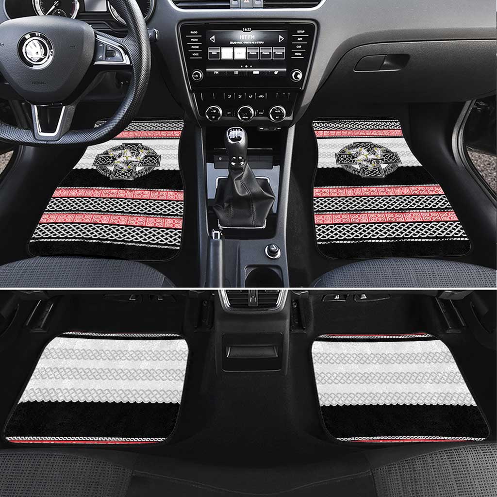 Isle of Man Celtic Knot Car Mats Celtic Nation Heritage Pride - Wonder Print Shop