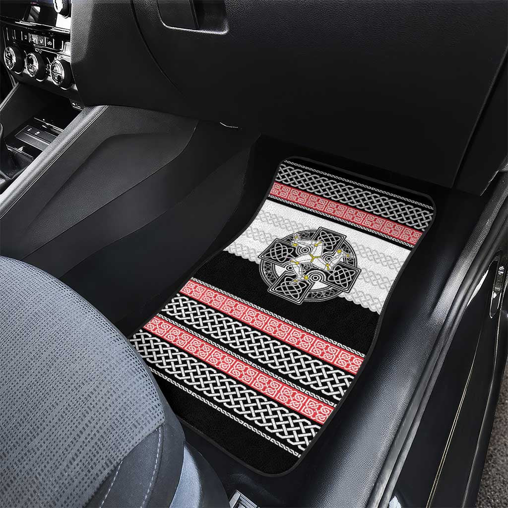 Isle of Man Celtic Knot Car Mats Celtic Nation Heritage Pride - Wonder Print Shop