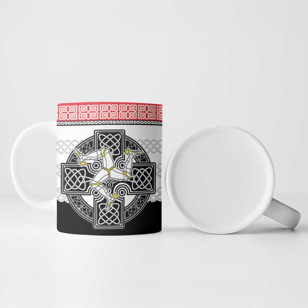 Isle of Man Celtic Knot Ceramic Mug Celtic Nation Heritage Pride - Wonder Print Shop