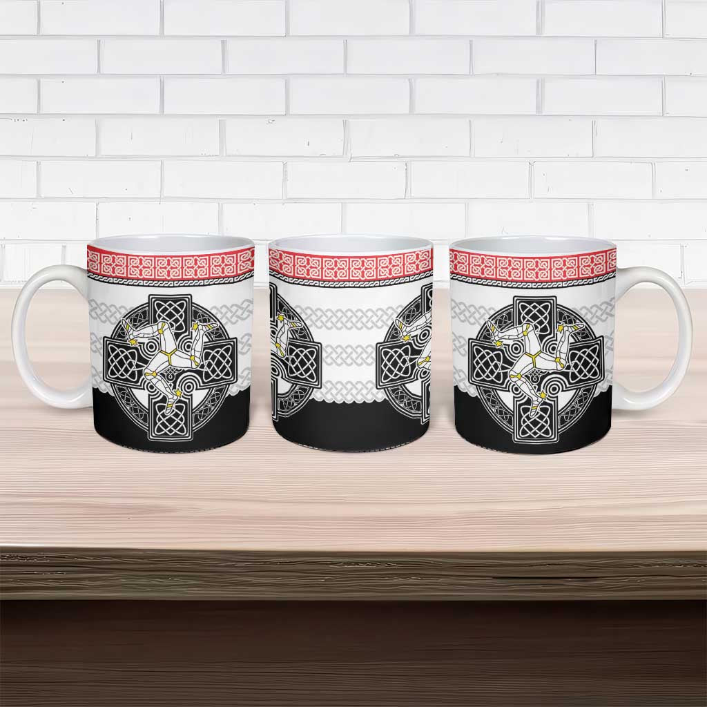Isle of Man Celtic Knot Ceramic Mug Celtic Nation Heritage Pride - Wonder Print Shop