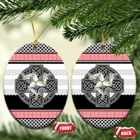 Isle of Man Celtic Knot Ceramic Ornament Celtic Nation Heritage Pride - Wonder Print Shop