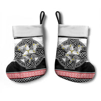 Isle of Man Celtic Knot Christmas Stocking Celtic Nation Heritage Pride - Wonder Print Shop