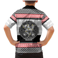 Isle of Man Celtic Knot Family Matching Mermaid Dress and Hawaiian Shirt Celtic Nation Heritage Pride - Wonder Print Shop
