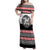 Isle of Man Celtic Knot Family Matching Off Shoulder Maxi Dress and Hawaiian Shirt Celtic Nation Heritage Pride - Wonder Print Shop